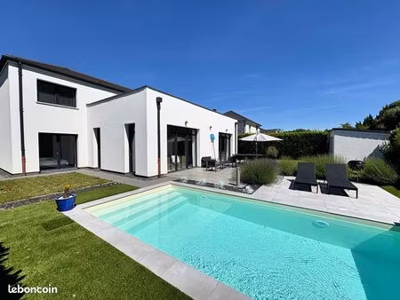 maison contemporaine individuelle à marly – 177 m² – piscine – aucun vis-à-vis