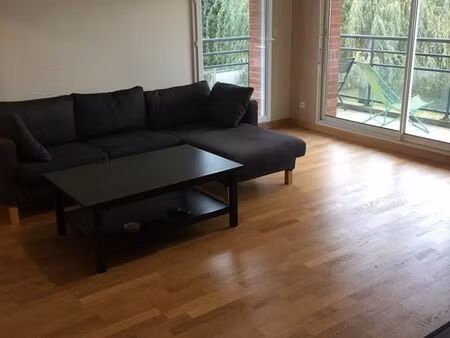 t3 meublé lumineux 65 m² | balcon | garage | résidence récente | arras