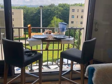 location appartement 80m2 avec vu imprenable sur boulogne