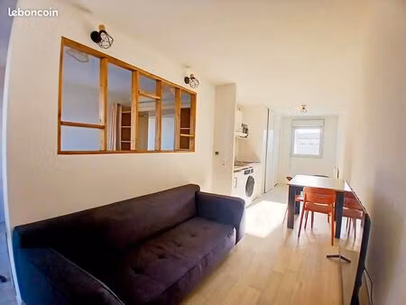 t1 bis meublé – 39 m² - rue emile delahaye 37000 tours