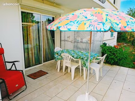 appartement de charme t2 meublé au rdc d'une maison