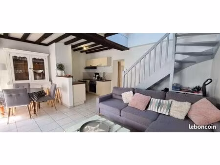 maison de bourg meublee
