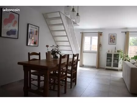 maison rénovée 75 m² - 3 ch - garage  jardin - saint-sébastien-sur-loire