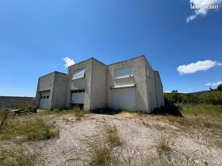 local d’activités 630 m2 sur parcelle 2000 m2 à vic la gardiole
