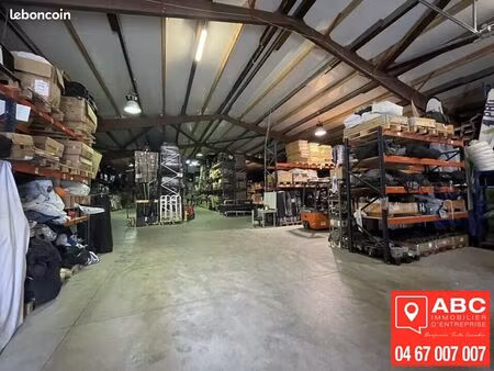 local d'activite 1600 m² vendargues