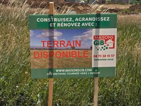 terrain viabilisé - perignat sur allier