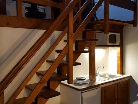 studio meublé dans villa