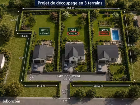 terrain 420 m² obenheim