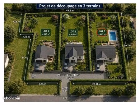 terrain 465 m² obenheim