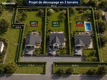 terrain 570 m² obenheim