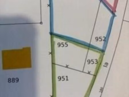 terrain 957 m² st floxel