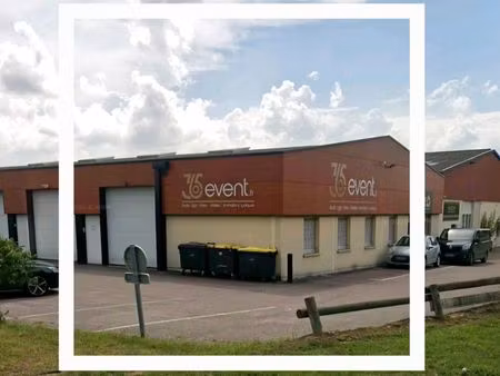 local avec dépôt + bureaux marly 120m2