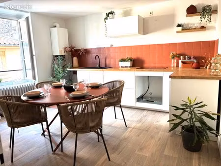 maison de ville rénovée t4 avec garage