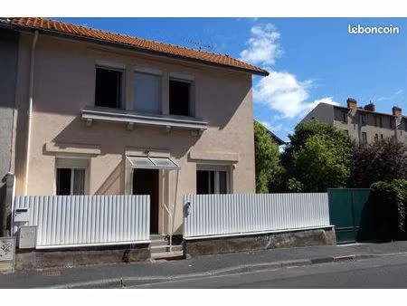 maison de ville 95 m² avec jardin sur sous sol complet