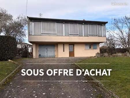 ? maison 89m2 + garage et sous-sol aménageable