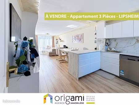appartement 3 pièces 69 m²