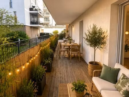 rare heyritz 3p avec grande terrasse à deux pas du parc et des berges