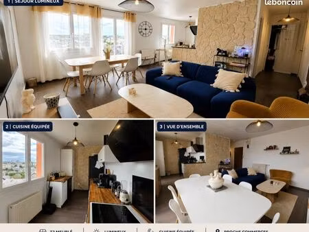 appartement t2 meublé 47m2