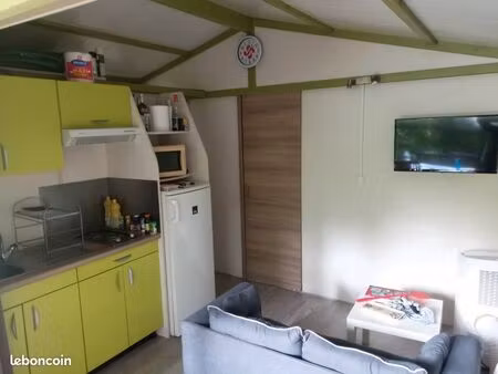 chalet dans camping bélair