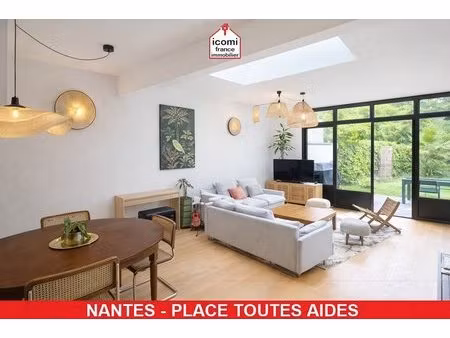 loire-atlantique - nantes (44000) - a vendre - maison en rez de jardin entierement renovee