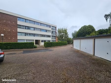 appartement 84m² déville-lès-rouen / 3 chambres / cave / garage + stationnement / 112 000