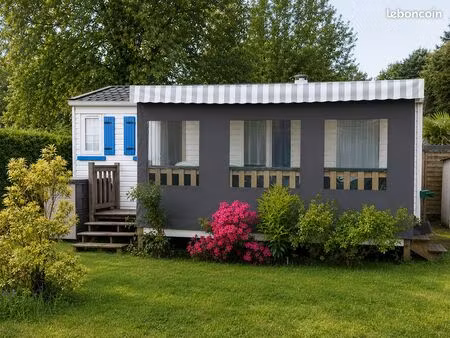 mobile home et terrain de 350m2