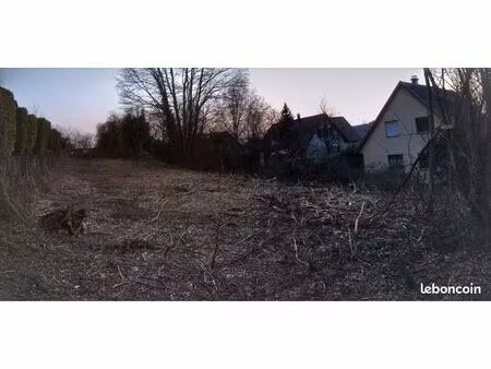 terrain de construction