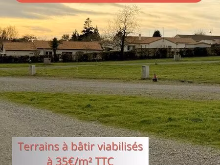 terrains à bâtir viabilisés