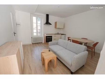 appartement t2 gare avec jardin