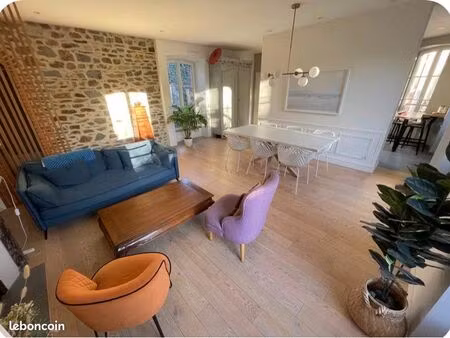 appartement meublé à louer granville centre 1250 euros / mois cc