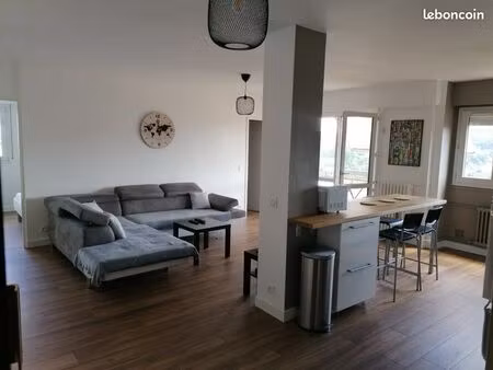 3 chambres dans appartement neuf & meublé - tout inclus - proche faculté de médecine