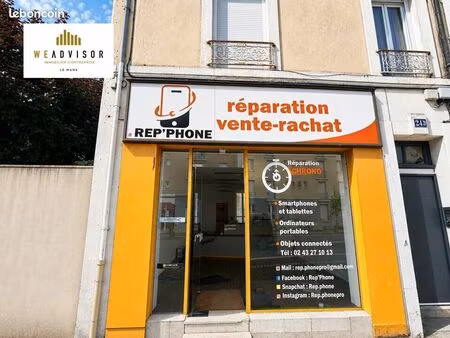 local commercial 49 m² le mans