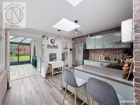 maison familiale 150 m² avec jardin – marcq-en-barœul pellevoisin