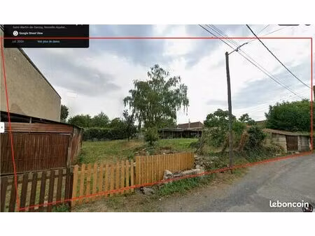 terrain constructible – 1 264 m² – saint-martin-de-sanzay (passais)