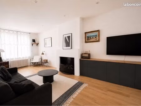 maison rénovée avec garage