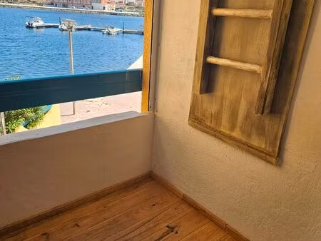 vente studio 4 personnes vue lac marin