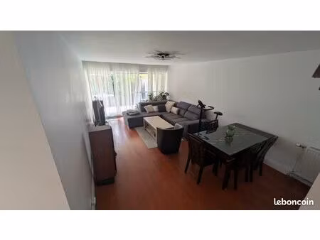 appartement meublé 3 pièces 74m² + jardin
