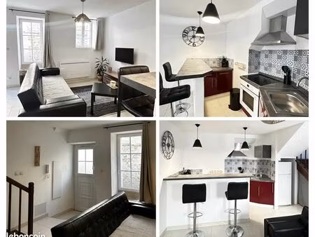 à louer – appartement meublé de 37 m² en plein centre de blaye