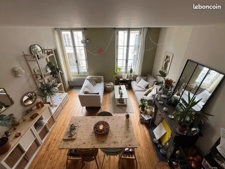 appartement + cave centre ville