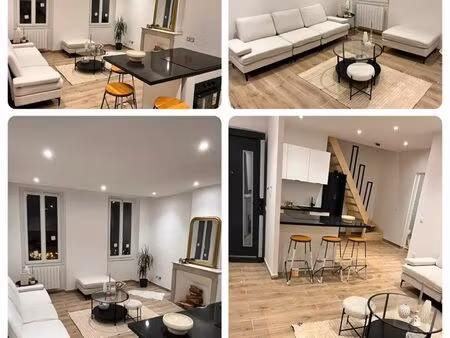 ? appartement t3 meublé entièrement rénové – centre-ville de pertuis – 65 m² – bon standin