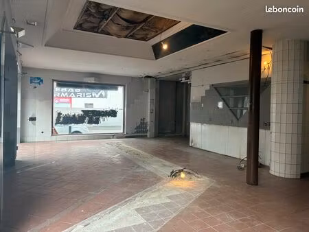 à vendre – local commercial de 170 m² à fort potentiel – visibilité exceptionnelle