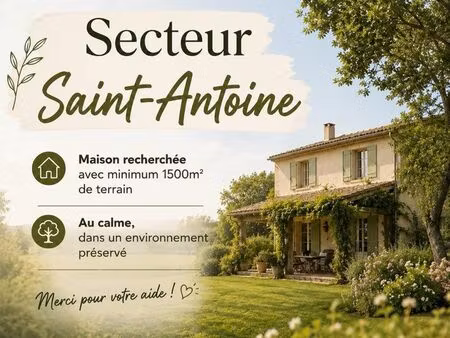 recherche de bien à st antoine