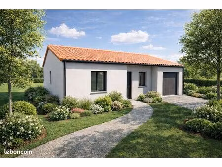 maison 2 chambres + garage à louzy