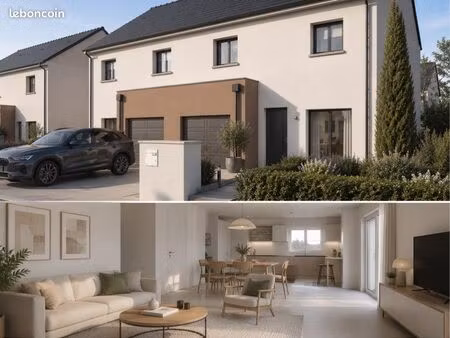 maison neuve 3 chambres/garage/jardin éligible au prêt à taux zéro doublé