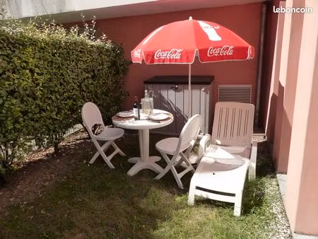 t1 + parking + jardin proche de bordeaux
