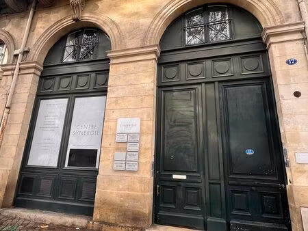 location cabinet 16 m2 - bordeaux (place des quinconces)