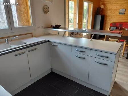location maison bois meublé mitoyenne