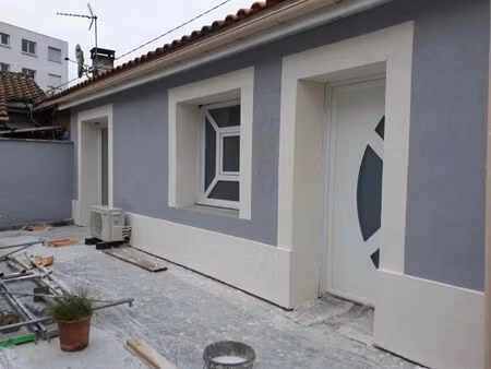 à louer - maison t2 de 45 m² rénovée bordeaux cauderan