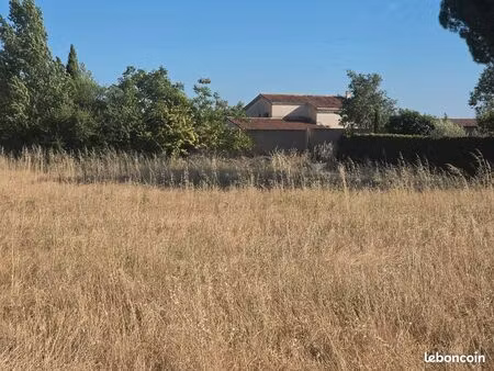 terrain viabilisé 400 m2 quartier recherché