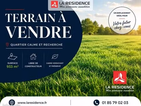 terrain 933 m² maule